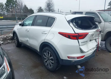 2017 Kia Sportage Ex z USA, uszkodzony, nr VIN KNDPNCAC3H7170544